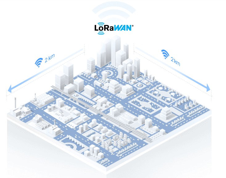 Milesight UG65-L08GL-868M-EA Gateway LoRaWAN® Industriale 8 Canali con Connettività LTE