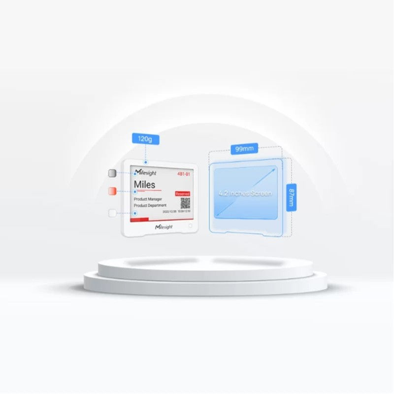 Display IoT E-ink Milesight DS3604-868M