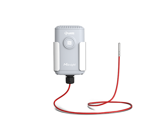 EM500-PT100-868M T200 – Sensore di Temperatura Industriale LoRaWAN® con sonda PT100 (-50 °C ~ 200 °C)