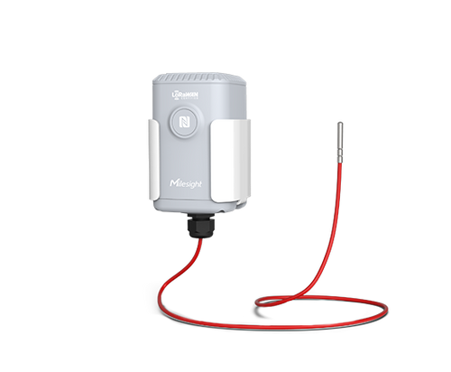 EM500-PT100-868M T200 – Sensore di Temperatura Industriale LoRaWAN® con sonda PT100 (-50 °C ~ 200 °C)