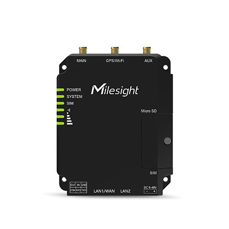 Milesight UR32-L0GEU-W-485 - Router Industriale 4G Compatto con WiFi e RS485