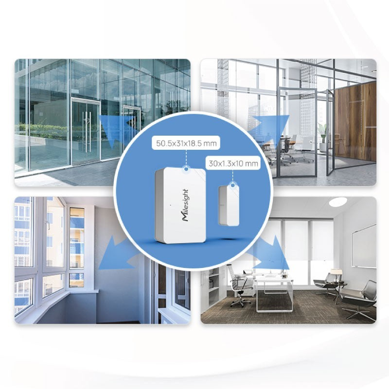 Interruttore IoT a contatto magnetico WS301 Milesight