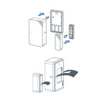 Interruttore IoT a contatto magnetico WS301 Milesight