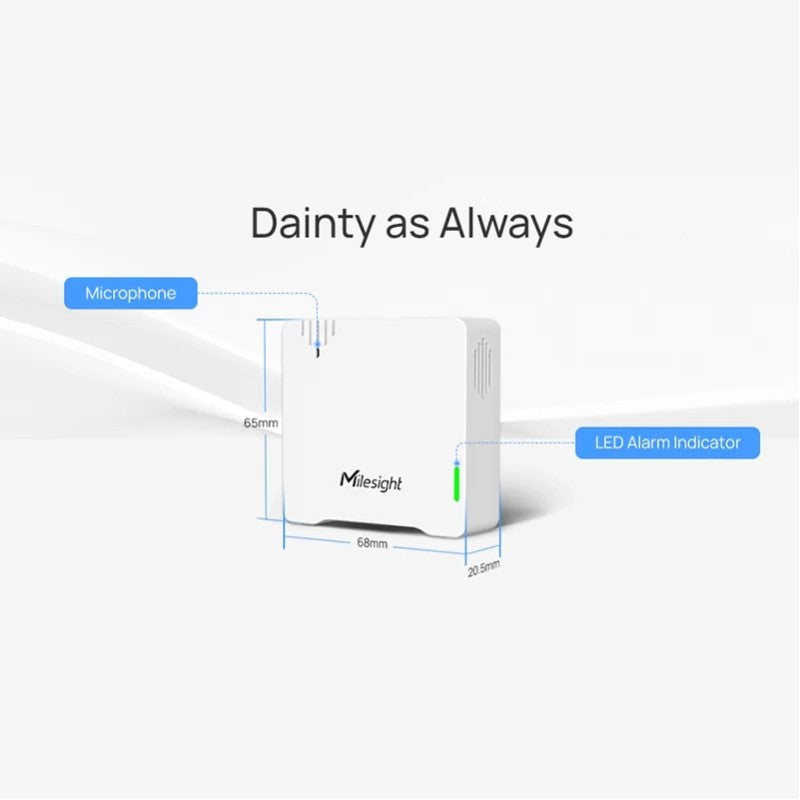 Sensore di livello del suono LoRaWAN® WS302 Milesight