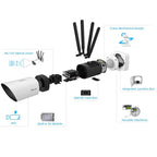 Telecamera 5G Pro Bullet Plus Milesight per videosorveglianza MS-C2966-X12RGOPC