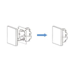 Termostato fan coil temperatura e umidità WT301 Milesight