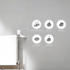 Termostato smart per radiatore WT101 Milesight