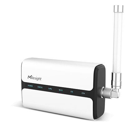 Milesight UG65-L08GL-868M-EA Gateway LoRaWAN® Industriale 8 Canali con Connettività LTE